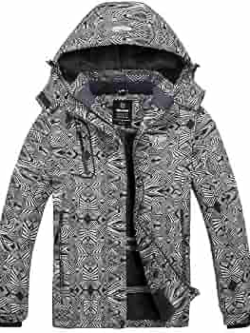 Wantdo Womens Ski Jacket Fleece Lined Winter Waterproof Snow Coat - size small